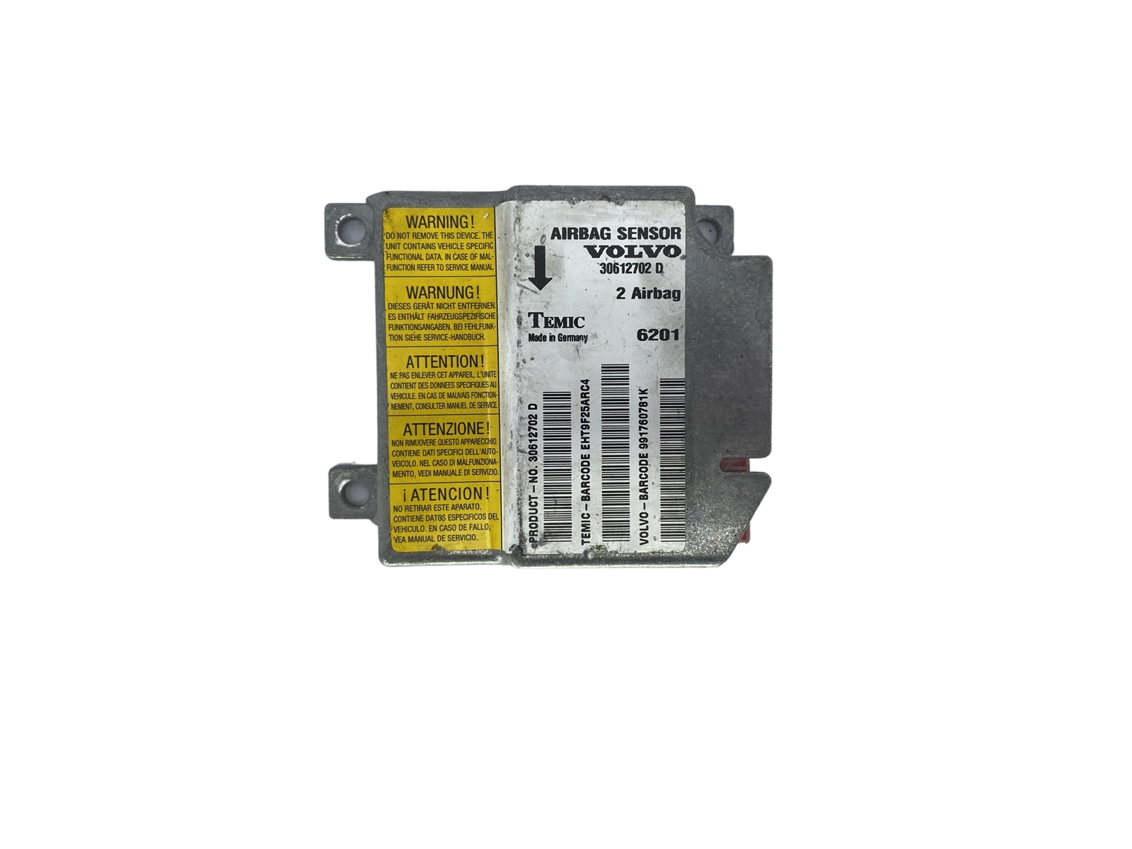 Steuergerät 30612702D 6201 Volvo Temic main product photo