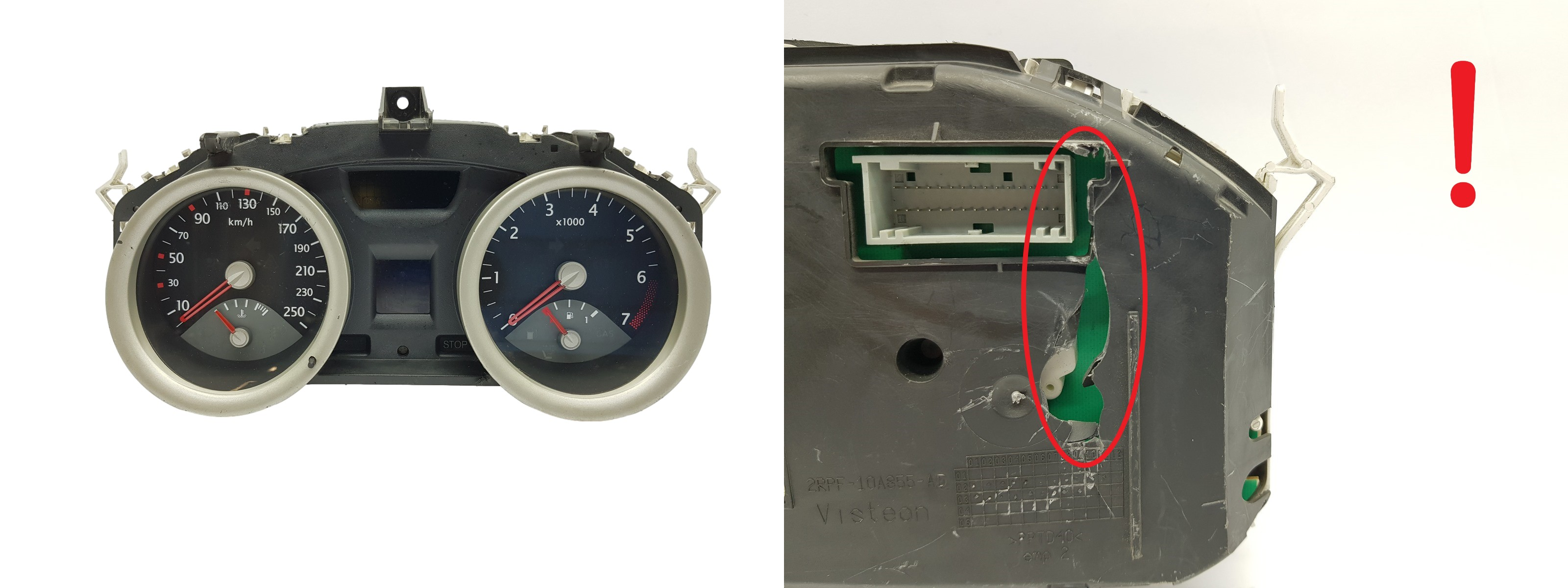 Tacho Kombiinstrument Renault Megane 2 8200306556 3086 main product photo
