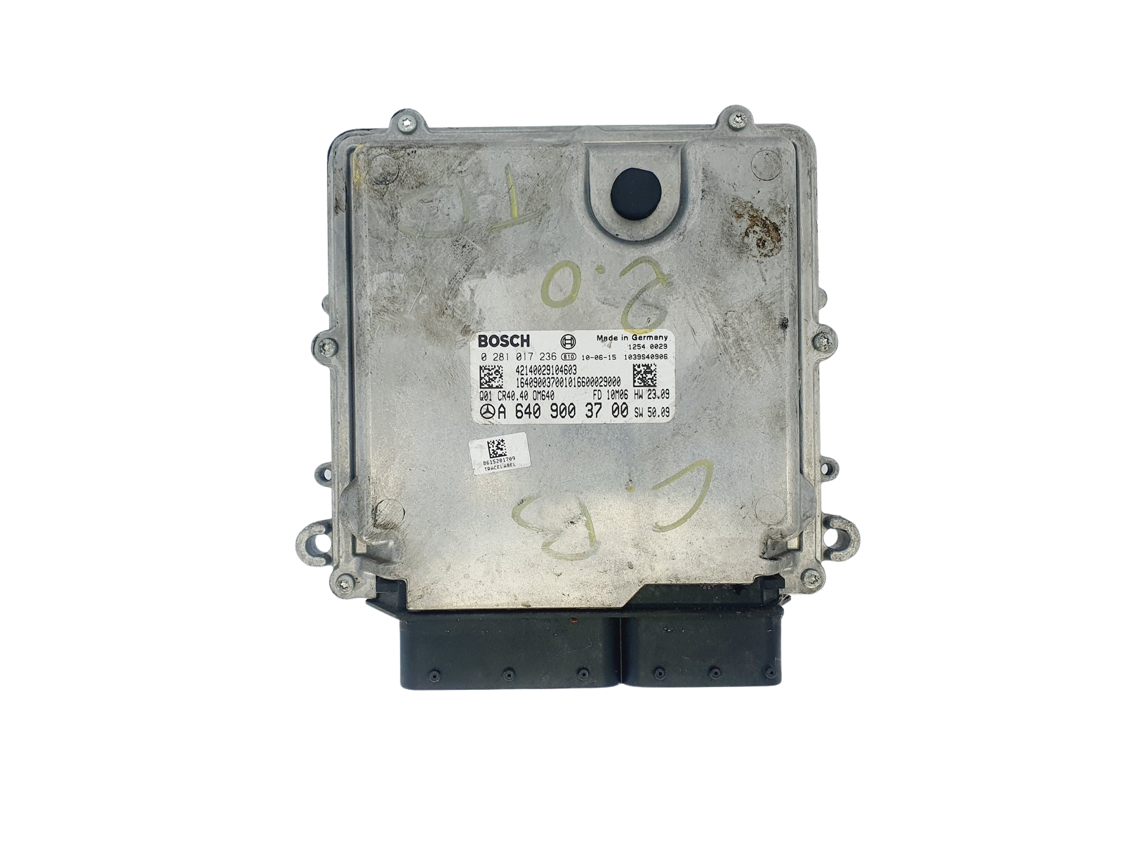 Steuergerät 0281017236 A6409003700 Mercedes Bosch main product photo
