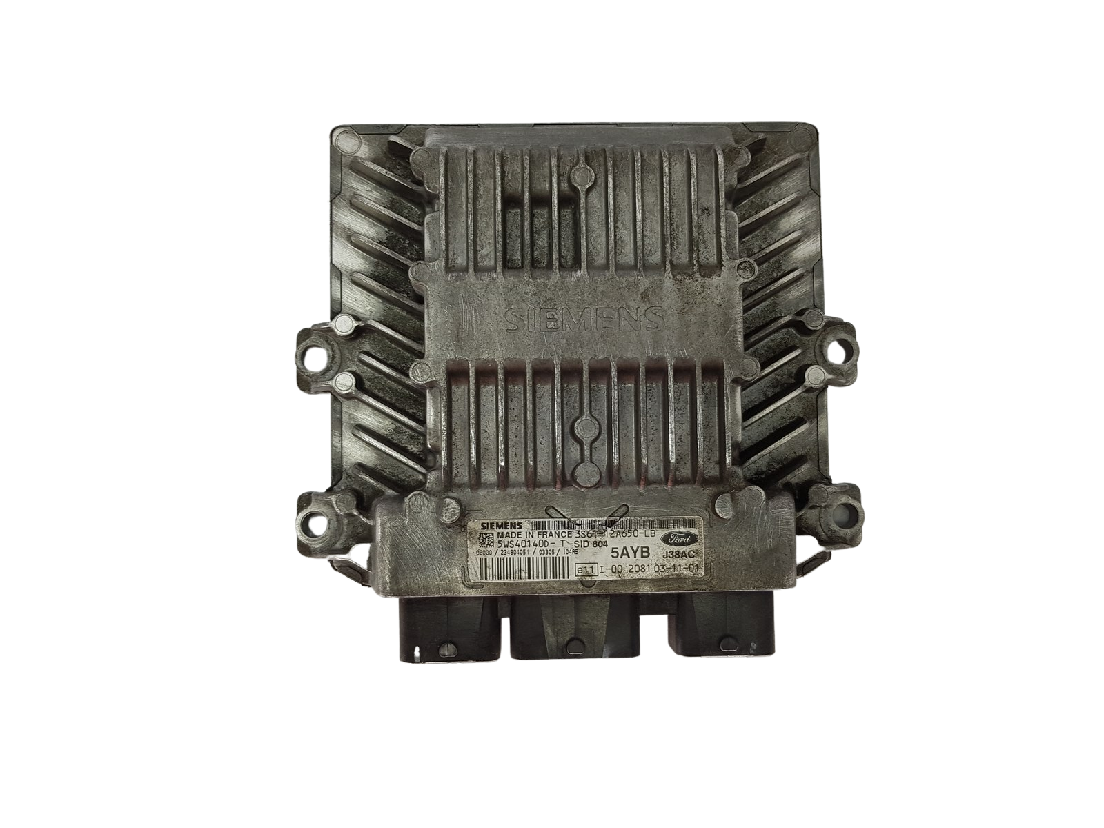 Steuergerät 3S61-12A650-LB 5WS40140D-T SID 804 Ford Siemens 17974 main product photo