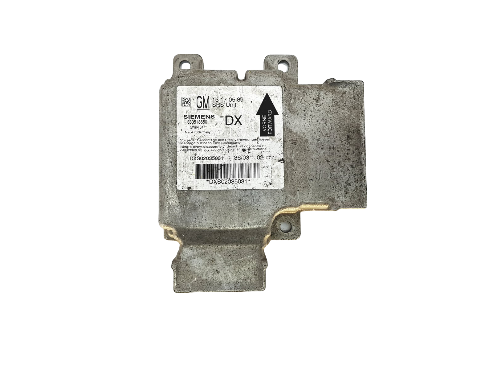 Steuergerät Opel 13170589 5WK43471 Temic 23153 main product photo