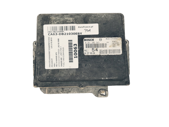 Steuergerät 0261203943 9623792680 26FM0363 MA3.1 PSA Bosch 21030 main product photo