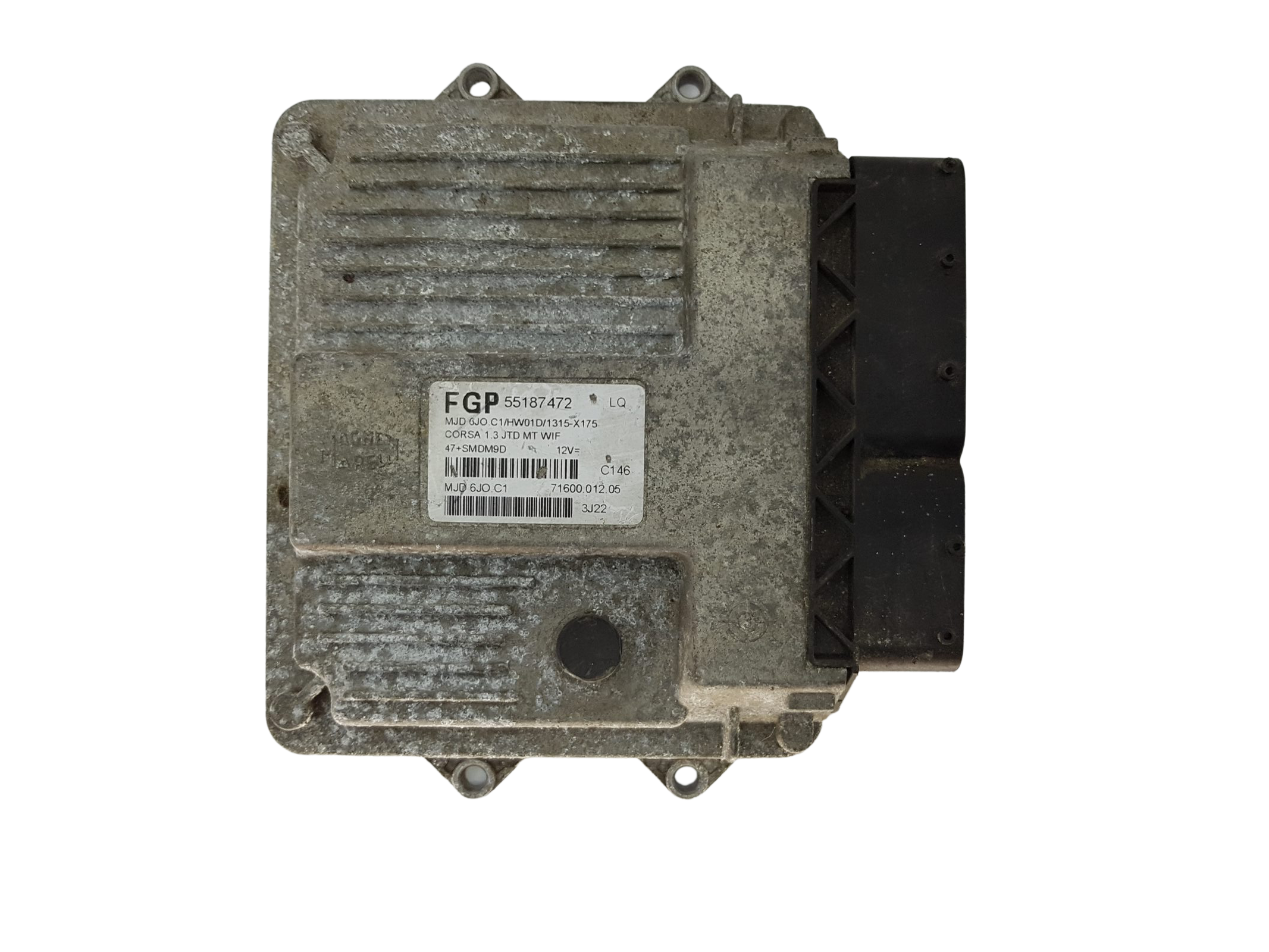 Steuergerät FGP 55187472 LQ MJD 6JO.C1 71600.012.05 Opel main product photo