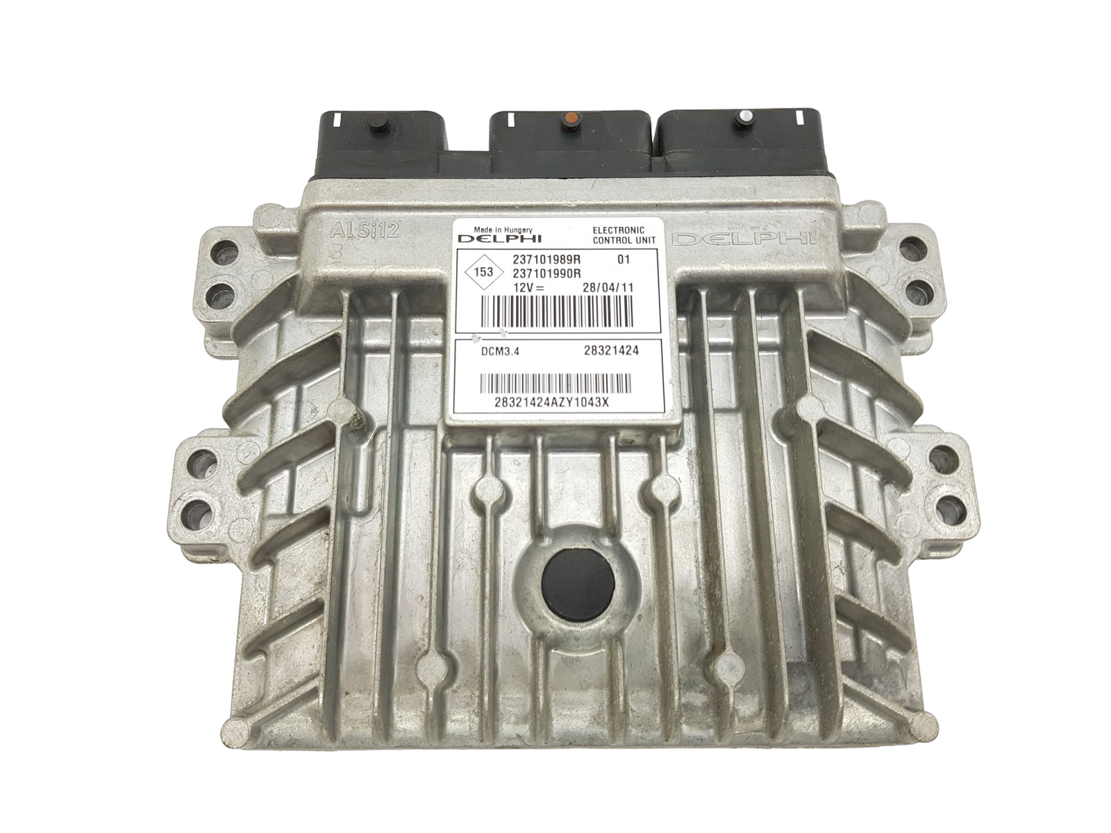 Steuergerät 237101989R 237101990R 28321424 Renault Delphi 28058 main product photo