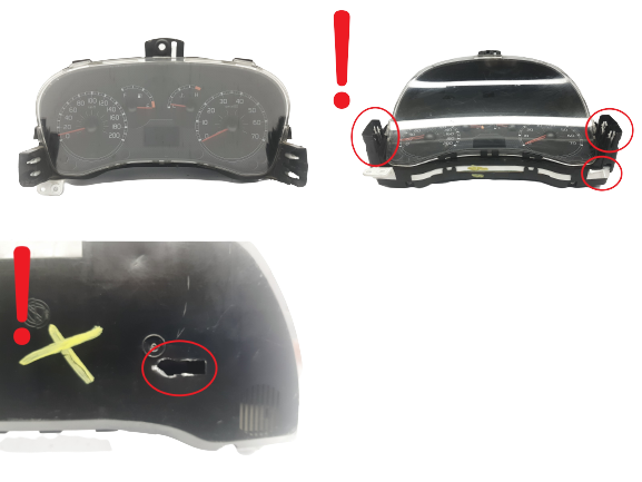 Tacho Kombiinstrument Fiat Panda 51711239 503000480900 48773 main product photo