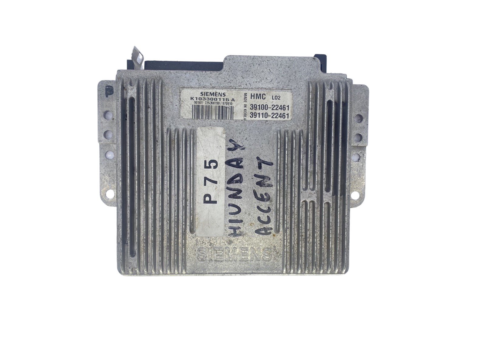 Steuergerät Hyundai K103300115A 39100-22461 Siemens 56640 main product photo