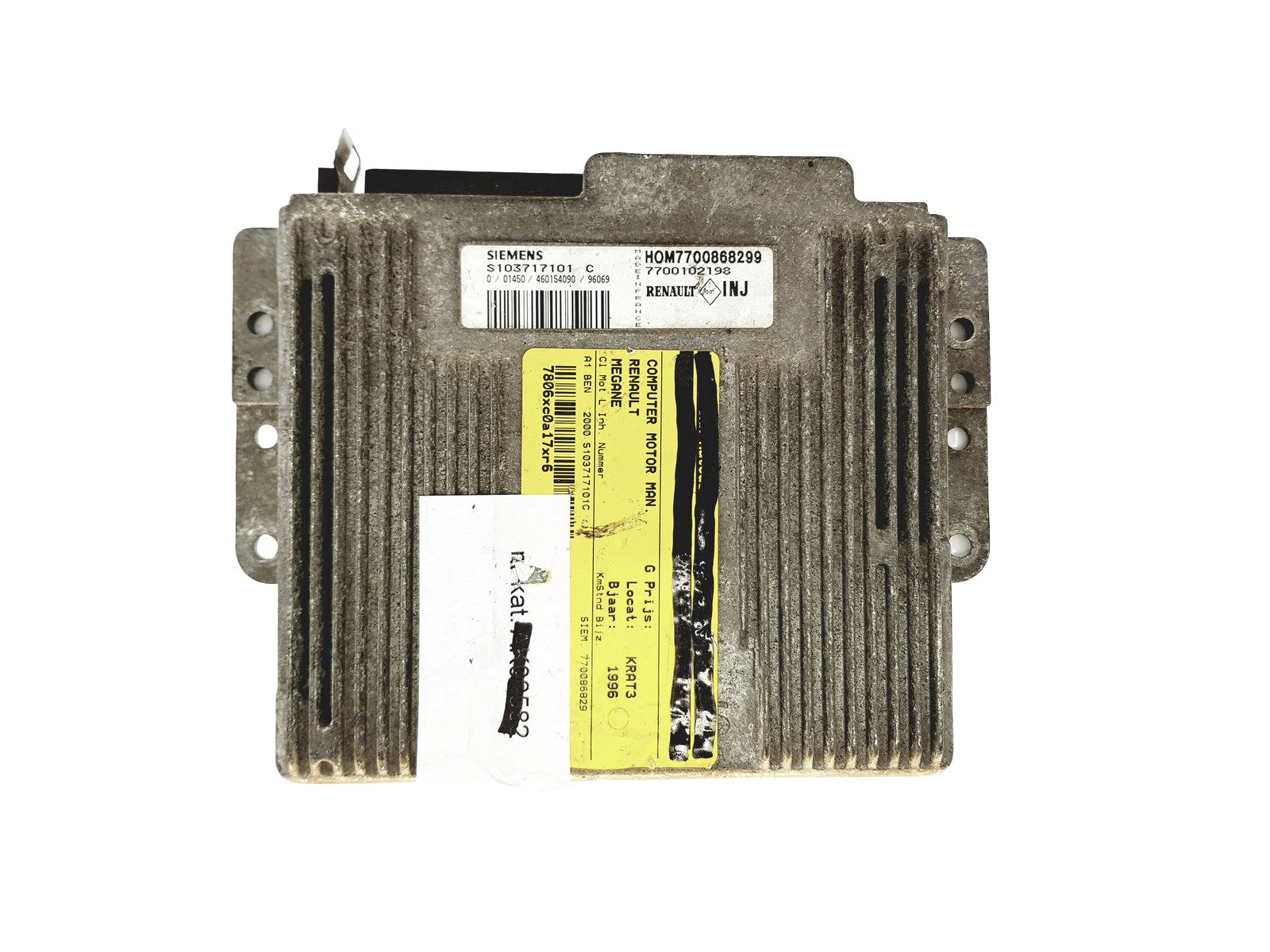 Steuergerät S103717101C 7700868299 7700102198 Renault Siemens 22309 main product photo
