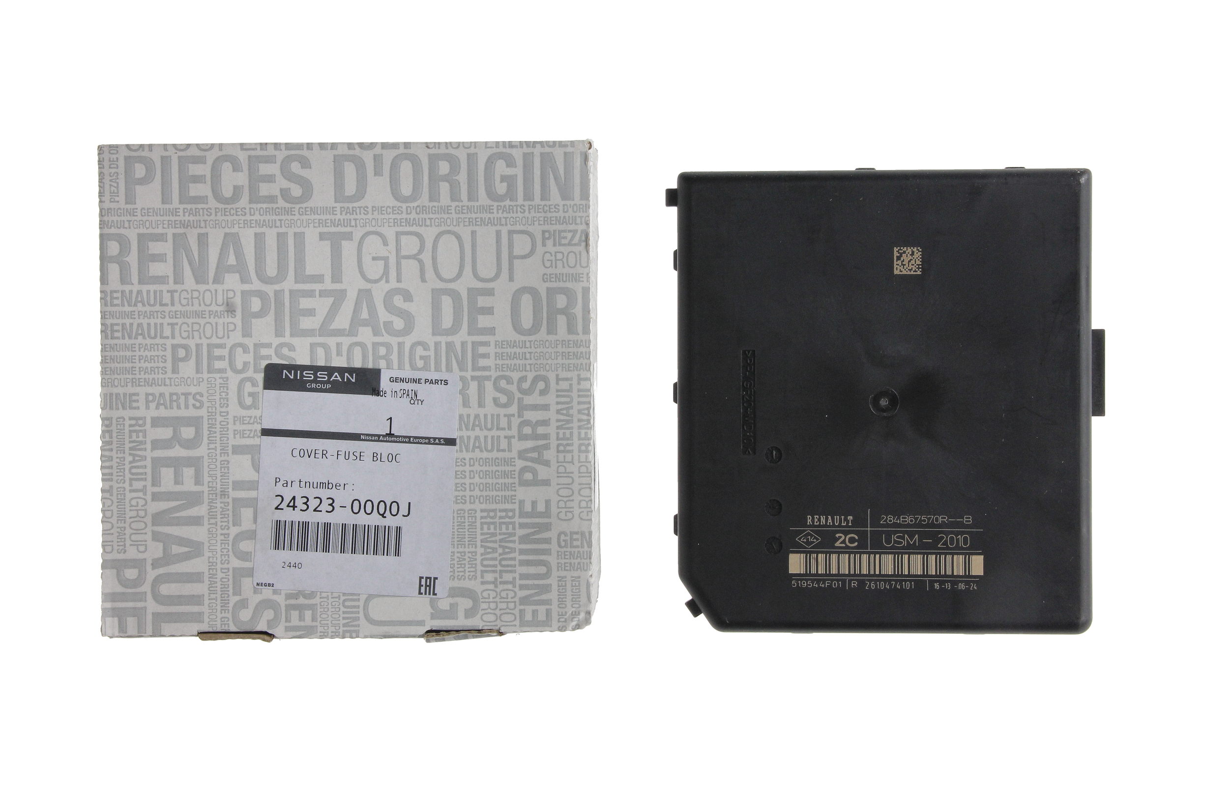 Steuergerät Neues Original 2432300Q0J 284B67570R Renault Nissan main product photo