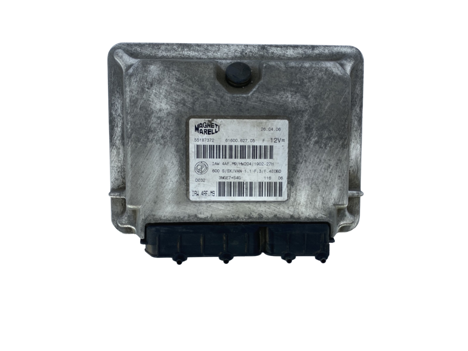 Steuergerät IAW 4AF.M9 55187372 61600.627.05 Fiat Magneti Marelli 48728 main product photo