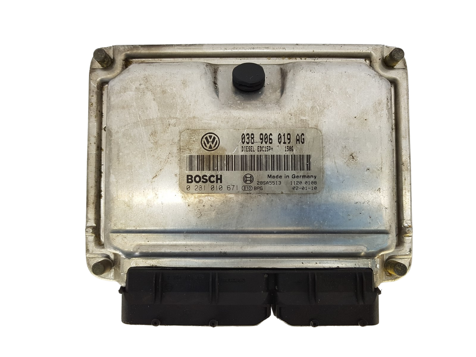 Steuergerät 038906019AG 0281010671 VW Bosch 1028 main product photo