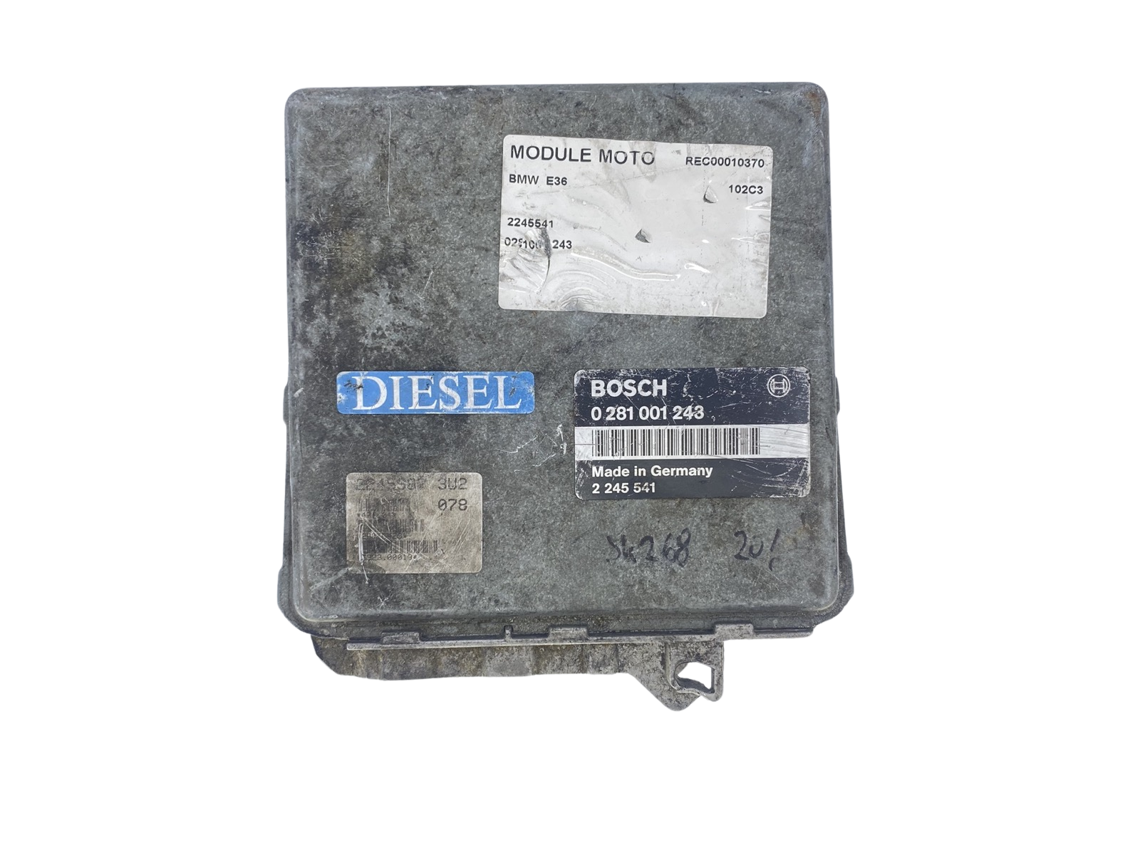 Steuergerät BMW 2245541 0281001243 2246061 3U3 Bosch 54406 main product photo