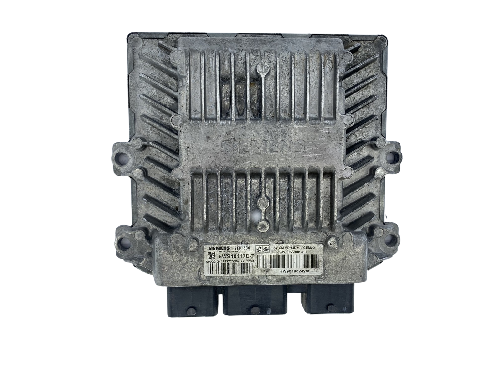 Steuergerät 5WS40117D-T 9655938780 9648624280 PSA Siemens 50099 main product photo