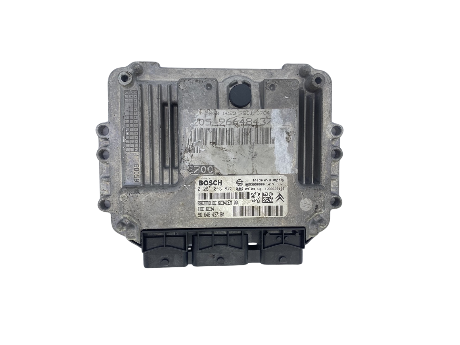 Steuergerät 0281013872 9664843780 9653958980 PSA Bosch 60980 main product photo