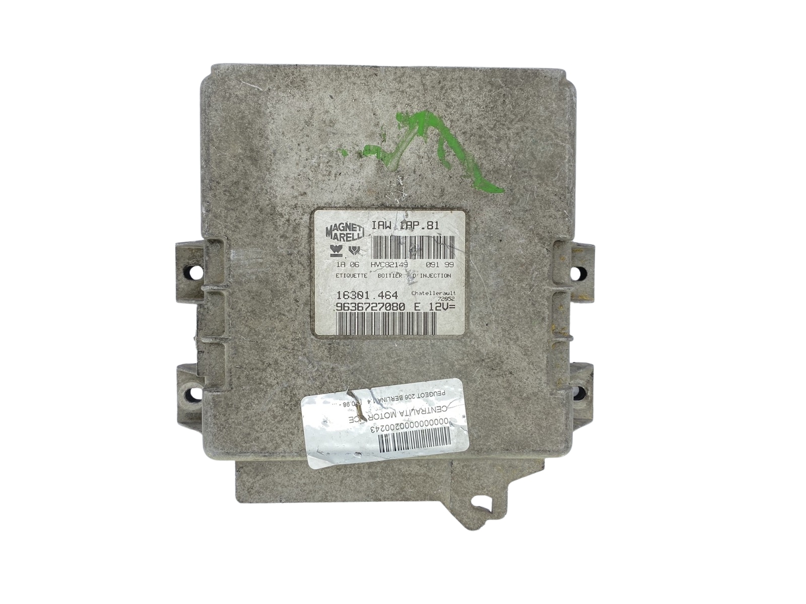 Steuergerät 9636727080 16301.464 IAW1AP.81 PSA Magneti Marelli 60363 main product photo