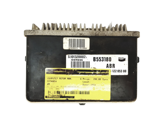 Steuergerät ABS S101320002C 9612205380 B553180 PSA Siemens 19566 main product photo