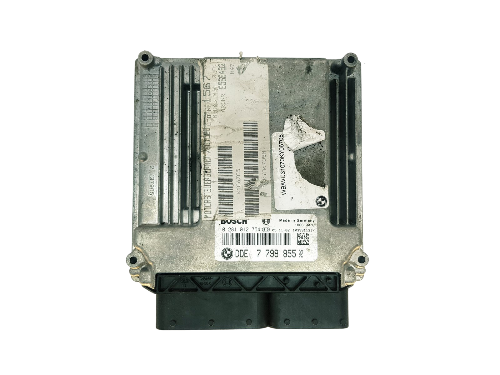 Steuergerät DDE7799855 0281012754 BMW Bosch 32233 main product photo