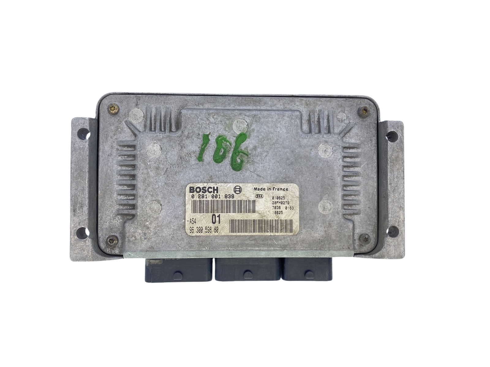 Steuergerät 0281001839 9630059880 28FM0279 PSA Bosch 62830 main product photo