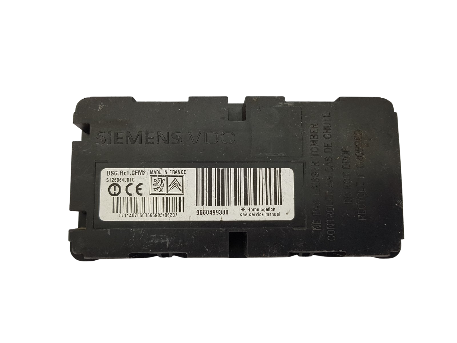 Steuergerät PSA 9660499380 S126064001C Siemens VDO main product photo