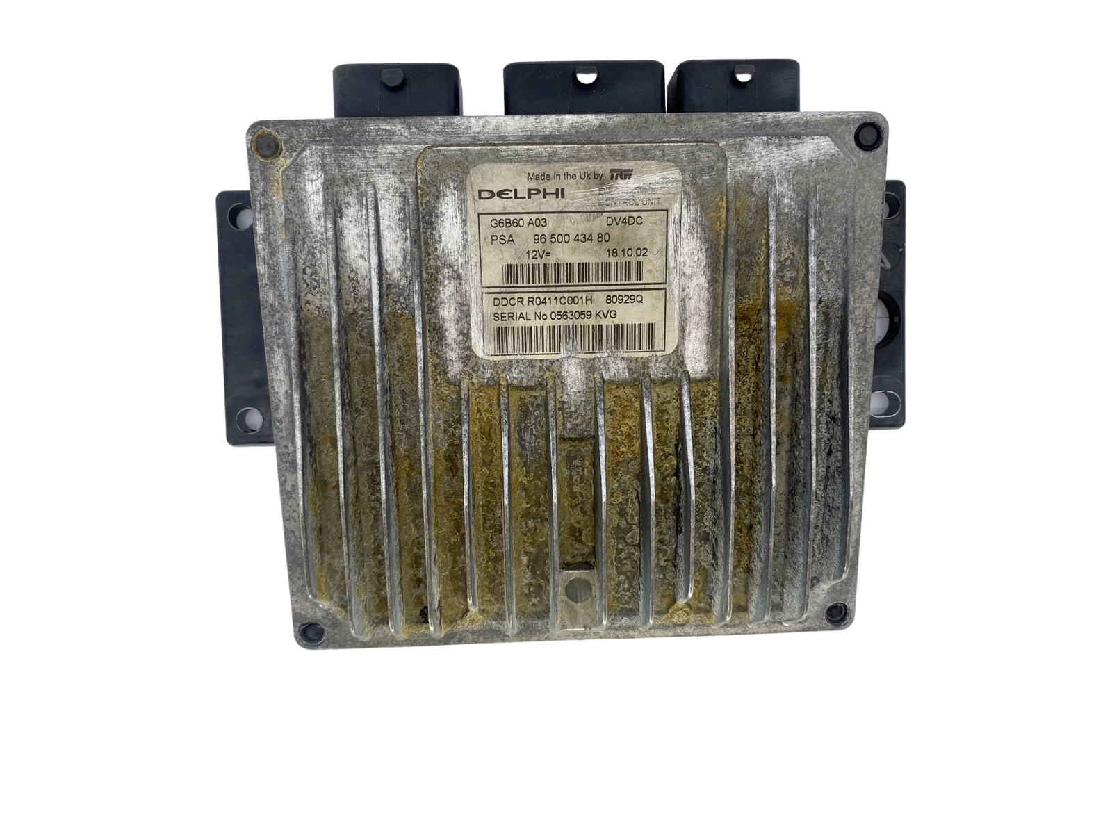 Steuergerät PSA 9650043480 R0411C001H G6B60 A03 80929Q Delphi 50462 main product photo