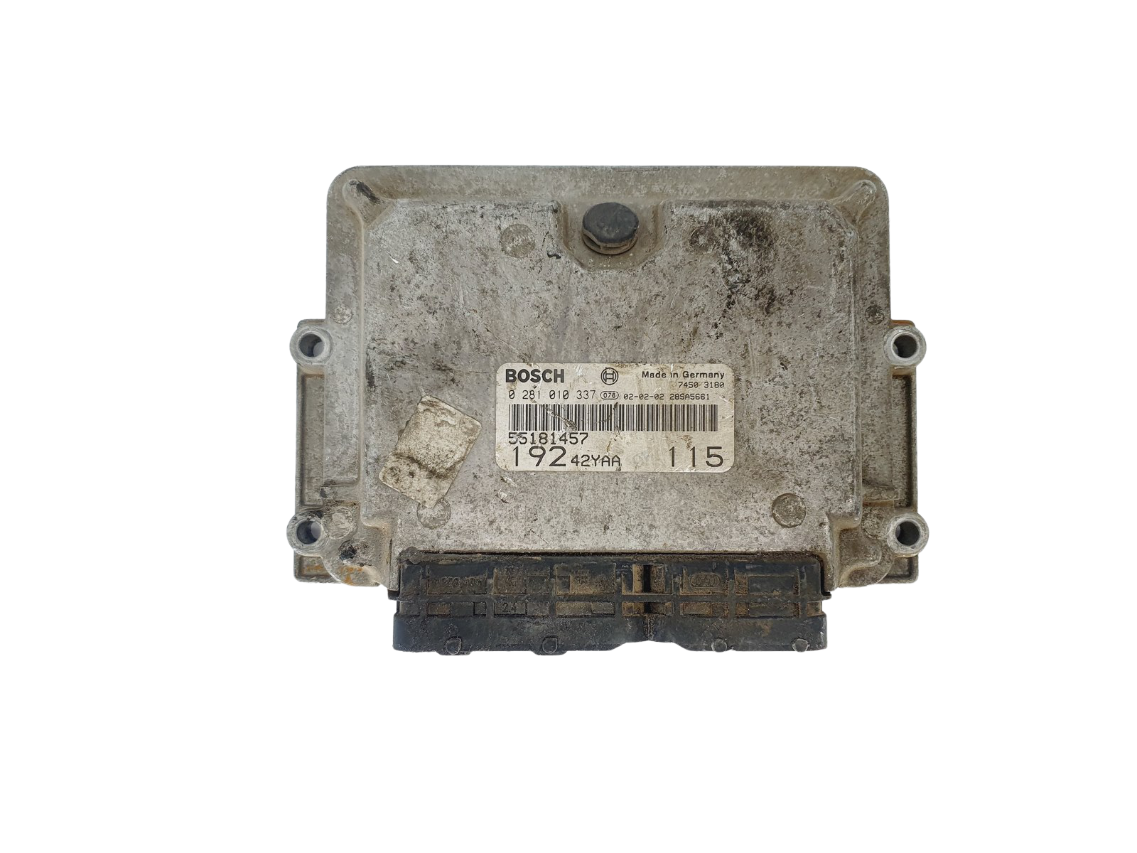 Steuergerät 55181457 0281010337 Fiat Bosch 37456 main product photo