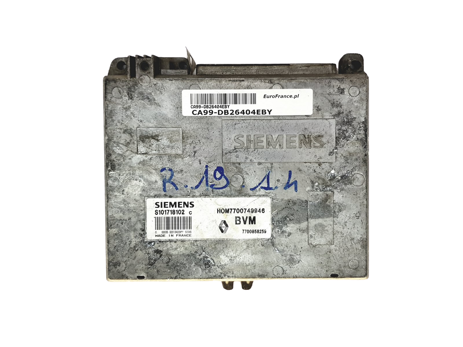 Steuergerät S101718102C 7700749946 7700858259 Renault Siemens 26404 main product photo