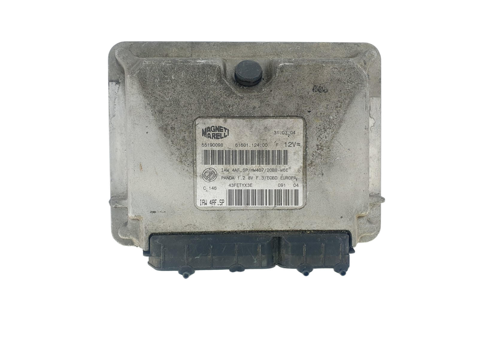 Steuergerät IAW4AF.SP 55190098 61601.124.00 Fiat Magneti Marelli 47743 main product photo