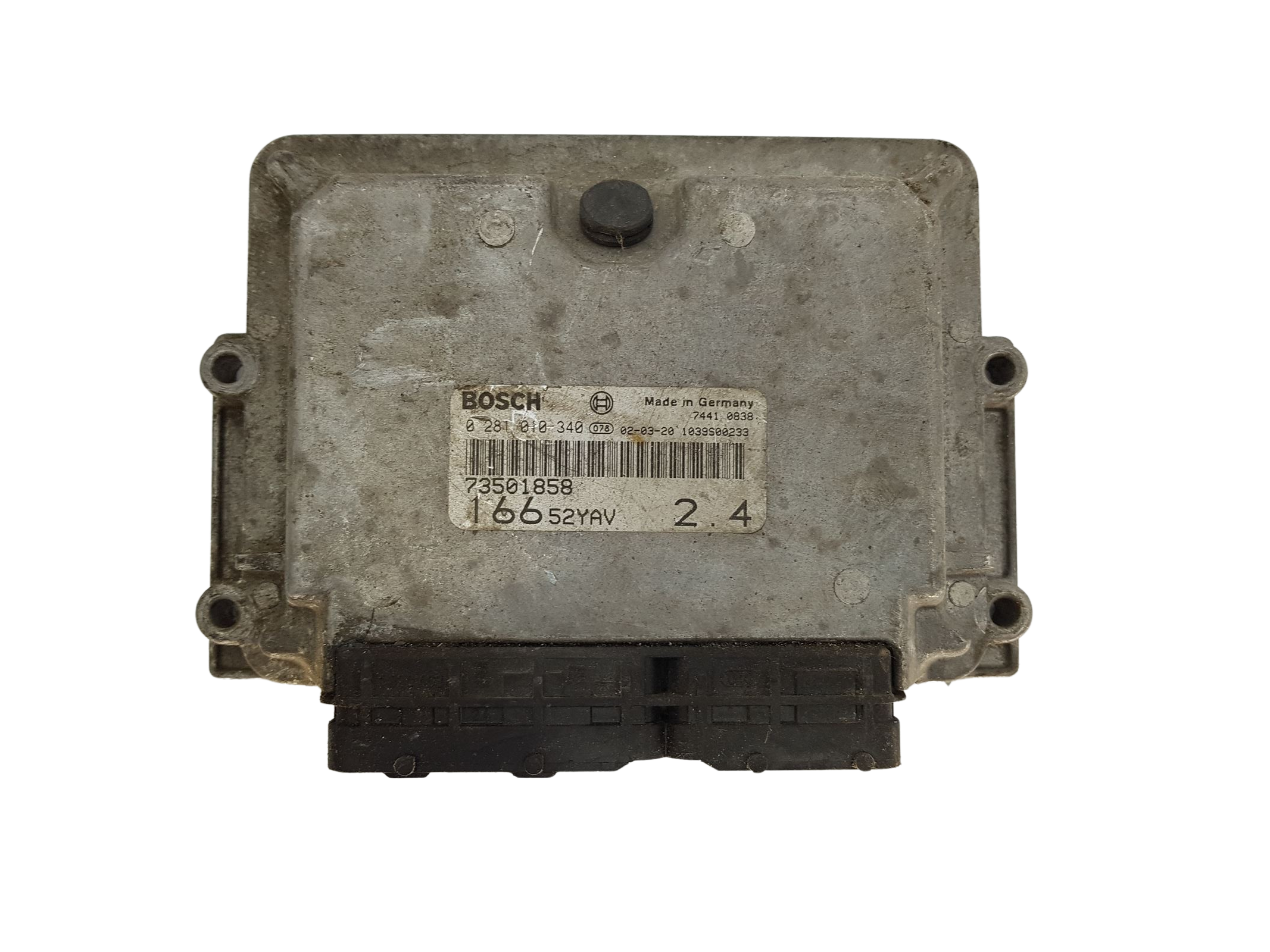 Steuergerät 73501858 0281010340 16652YAV Alfa Romeo Bosch main product photo