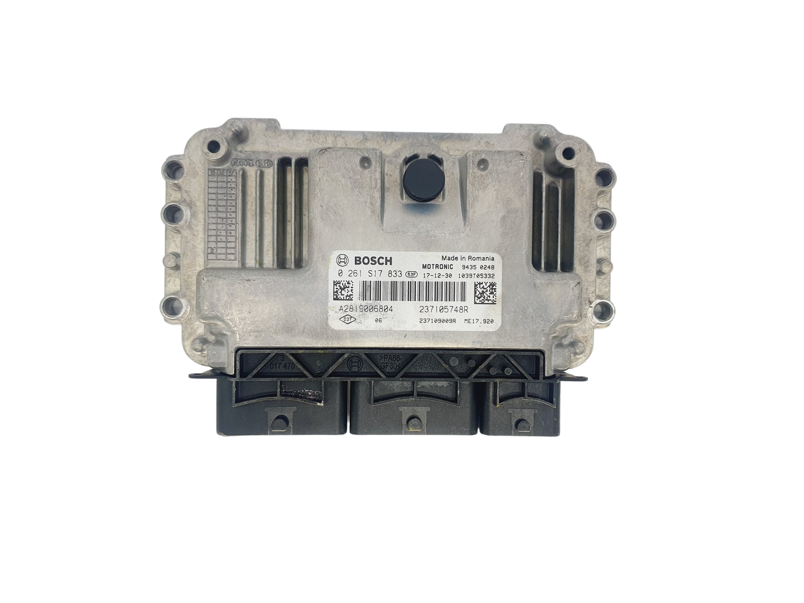 Steuergerät 0261S17833 237105748R Renault Bosch 43833 main product photo