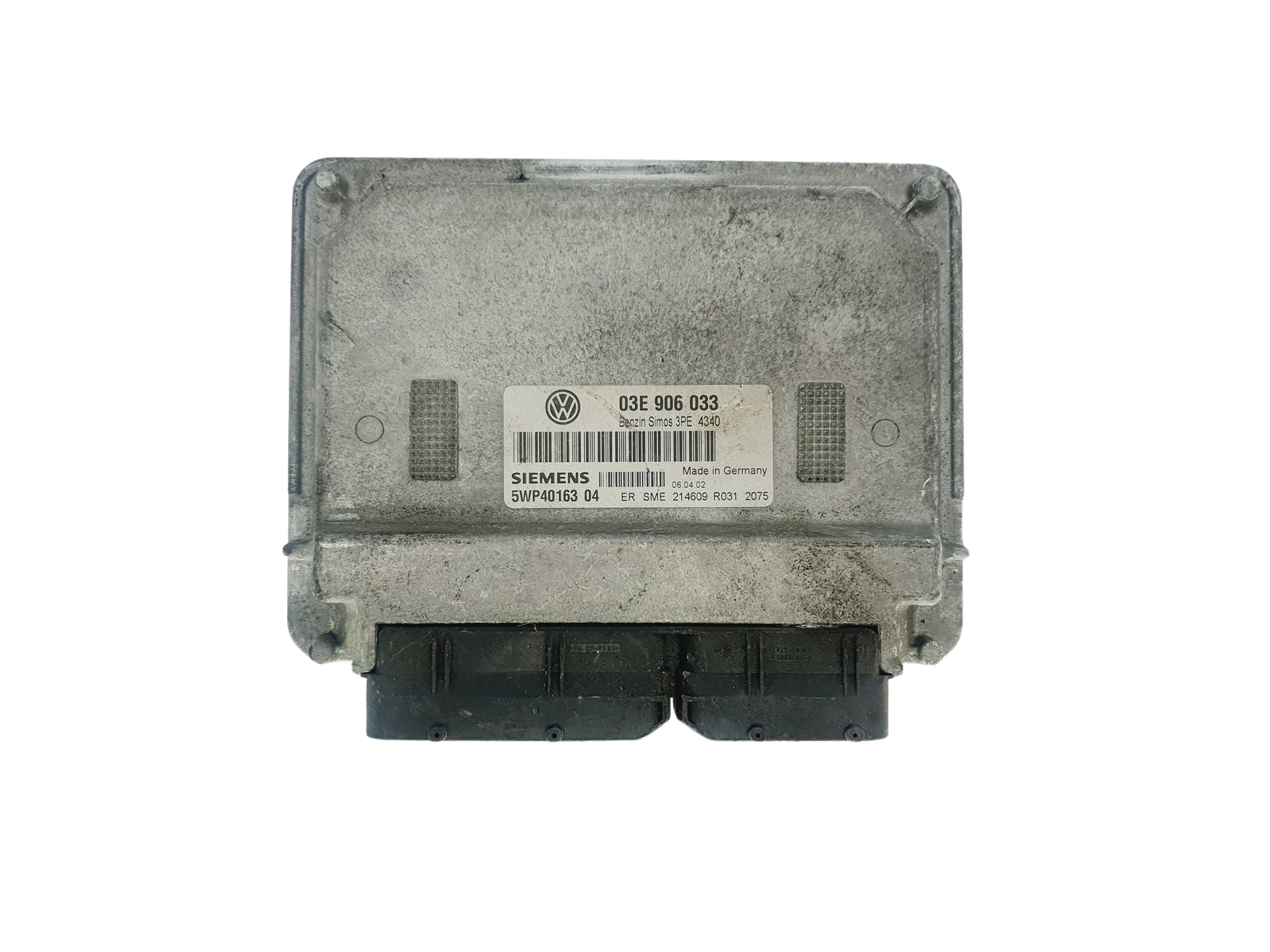 Steuergerät 03E906033 5WP40163 04 VW Siemens 35950 main product photo