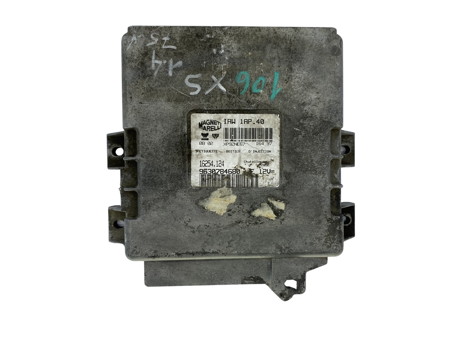 Steuergerät 9630784680 16254.124 IAW1AP.40 PSA Magneti Marelli 52636 main product photo