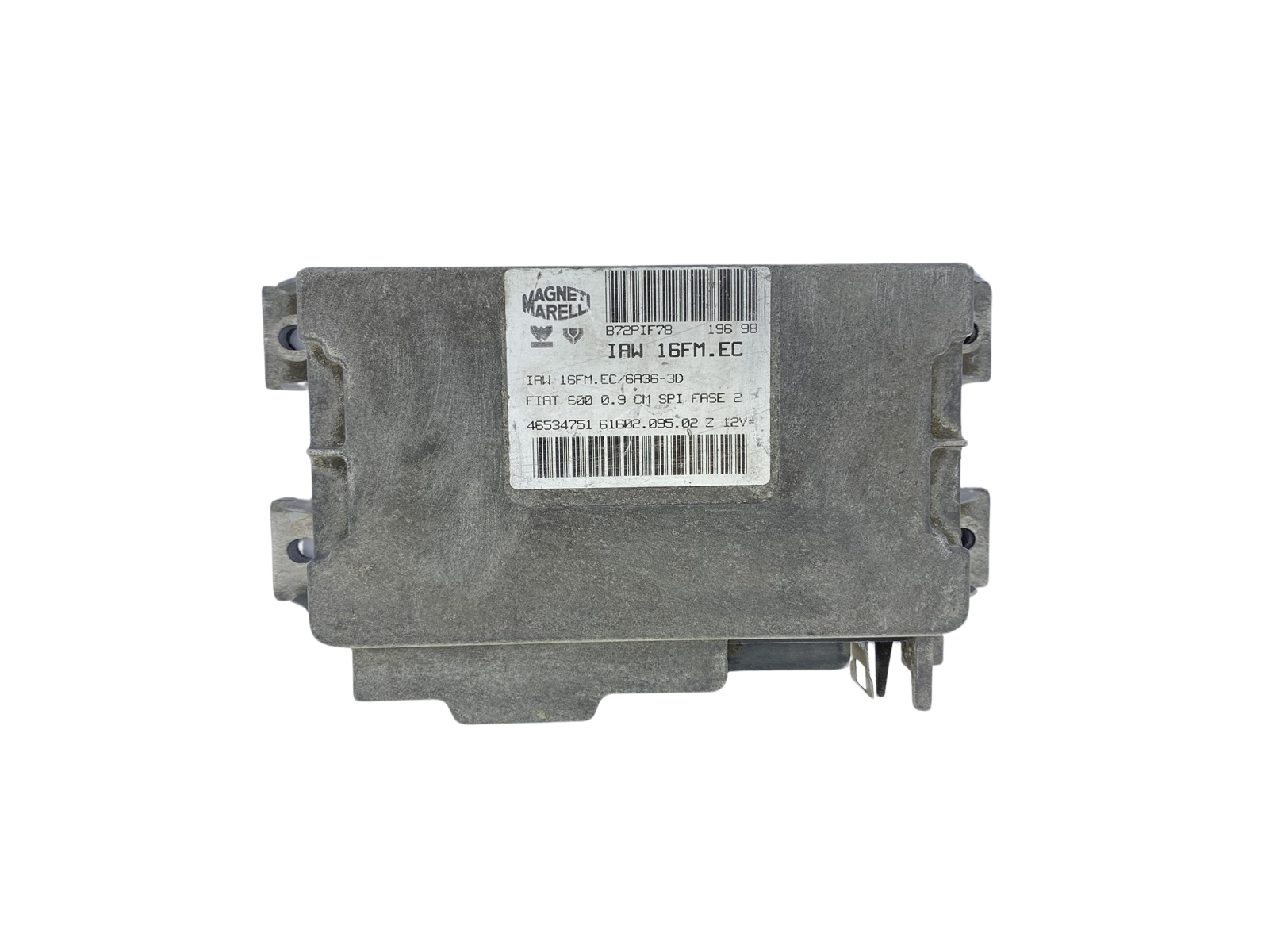 Steuergerät Fiat 46534751 IAW16FM.EC 61602.095.02 Magneti Marell 61577 main product photo