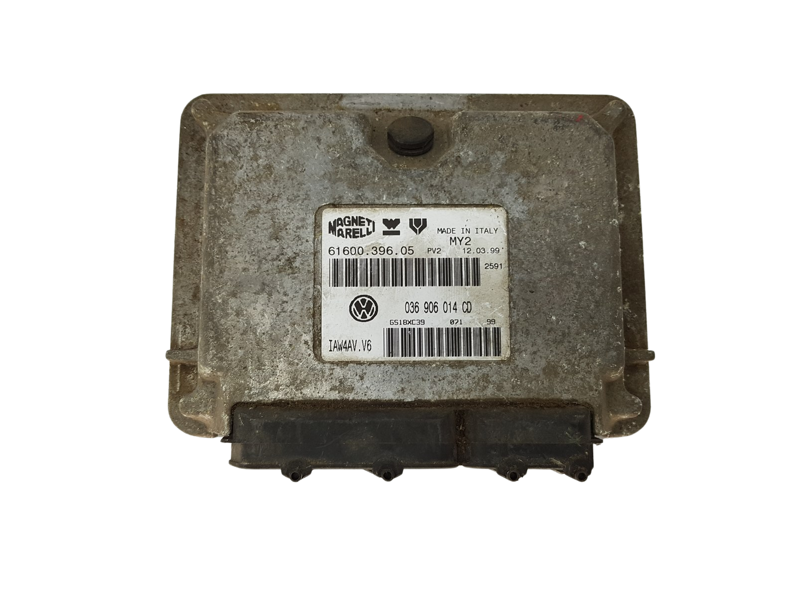 Steuergerät 036906014CD IAW4AV.V6 61600.396.05 VW Magneti Marelli main product photo
