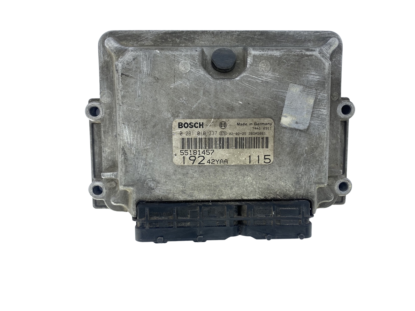 Steuergerät 55181457 0281010337 19242YAA Fiat Bosch 50024 main product photo