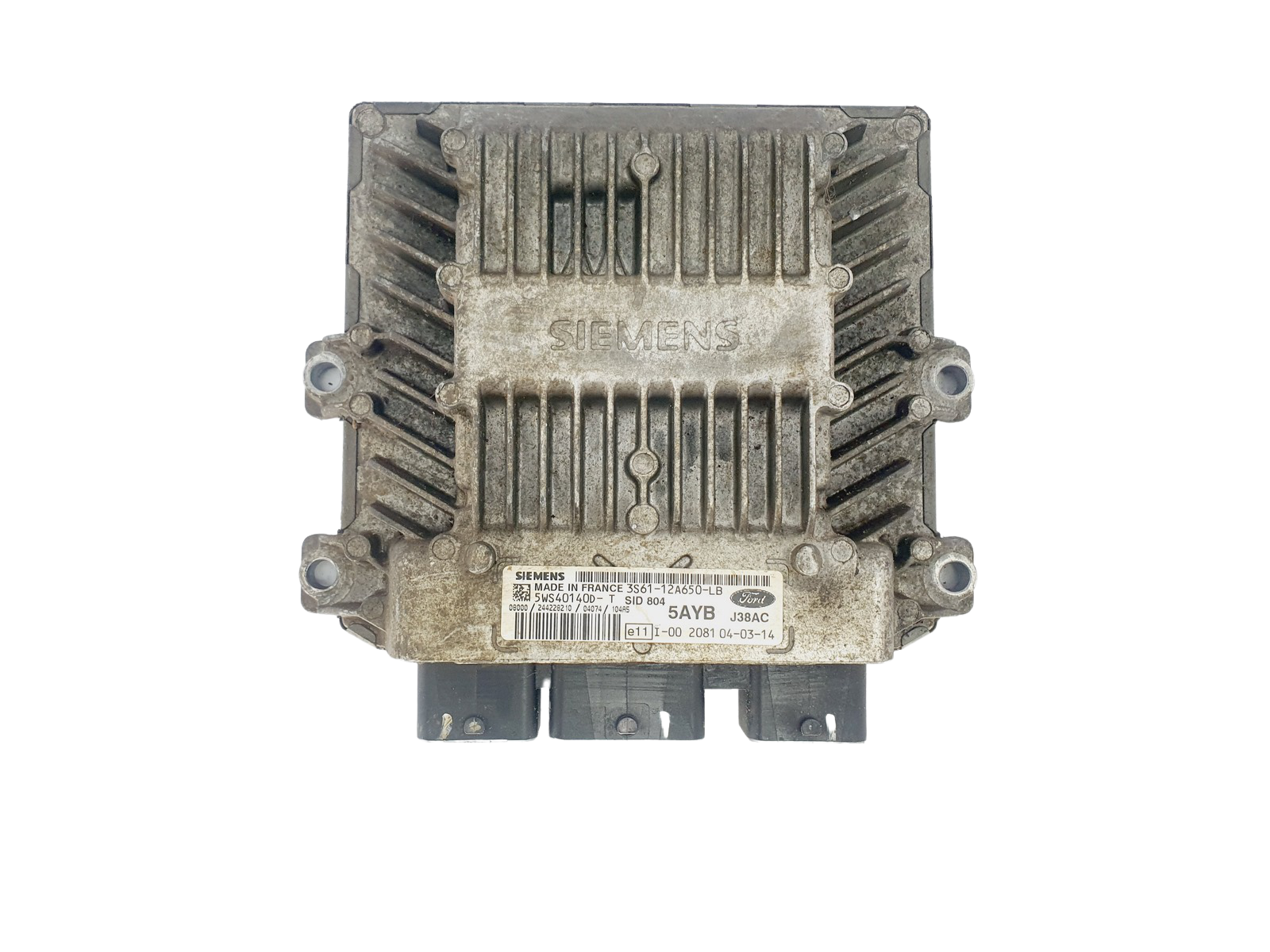 Steuergerät 3S61-12A650-LB 5WS40140D-T SID 804 Ford Siemens 39479 main product photo