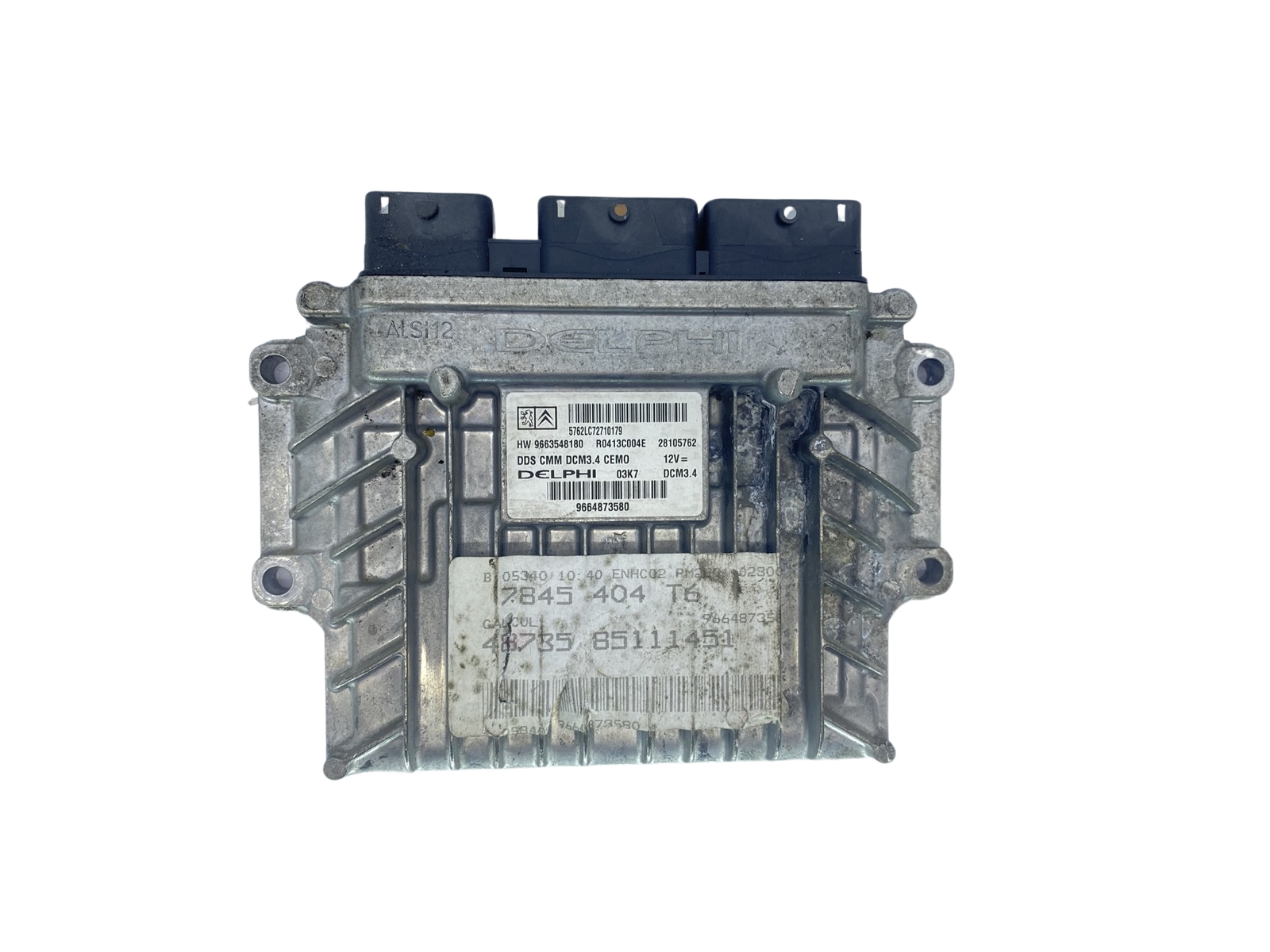 Steuergerät 9663548180 R0413C004E 28105762 PSA Delphi 61791 main product photo