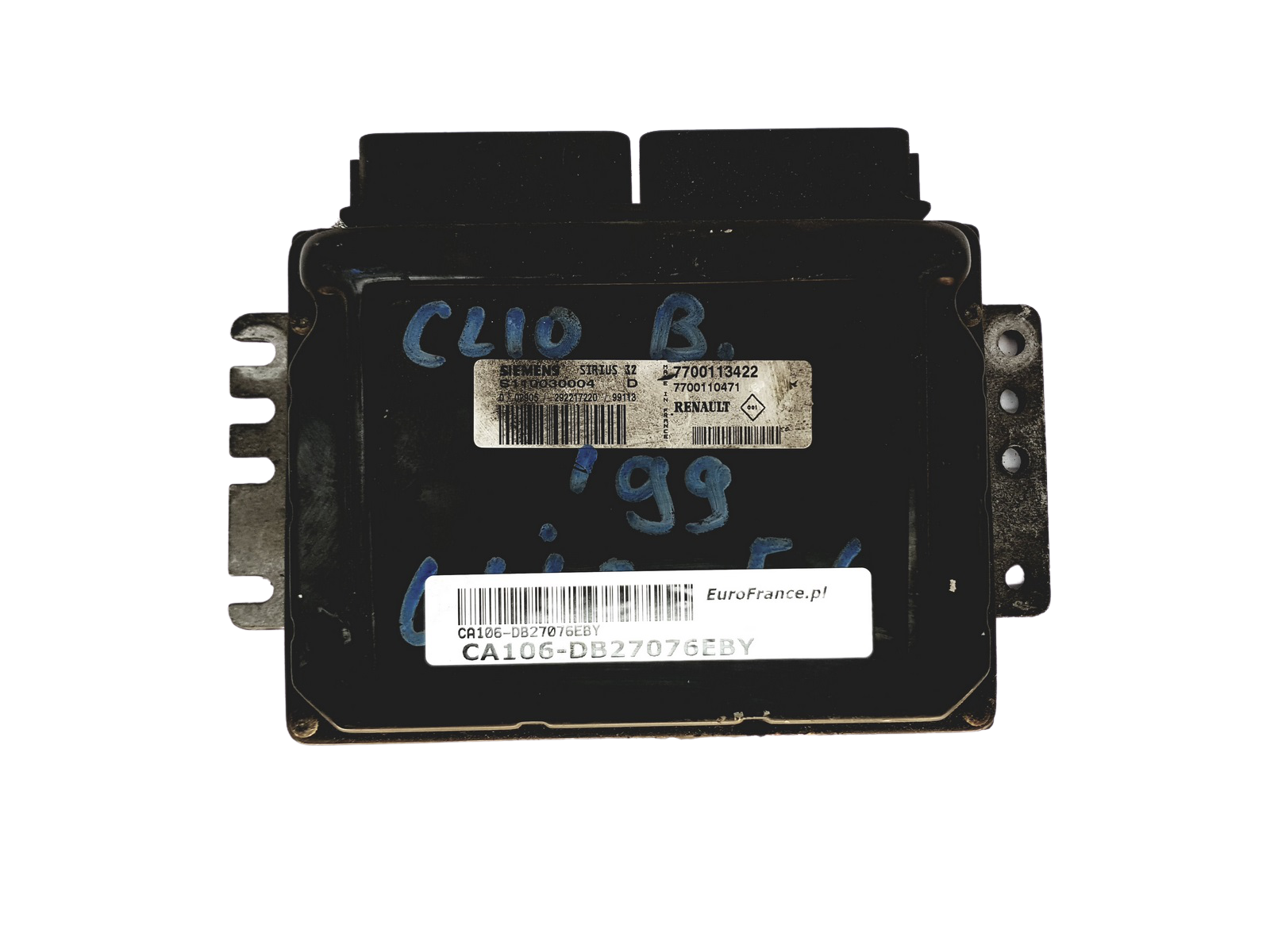 Steuergerät S110030004D 7700113422 7700110471 Renault Siemens 27076 main product photo