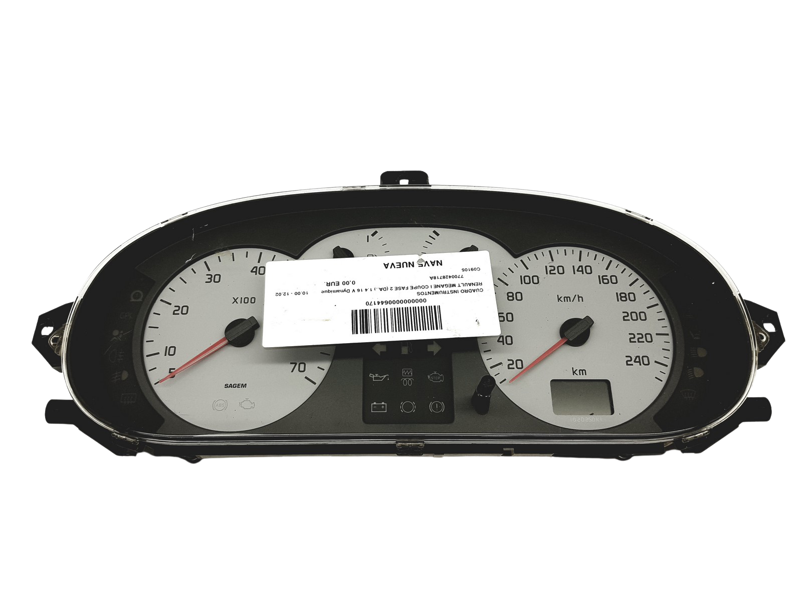 Tacho Kombiinstrument Renault Scenic 1 7700428718 A 47617 main product photo