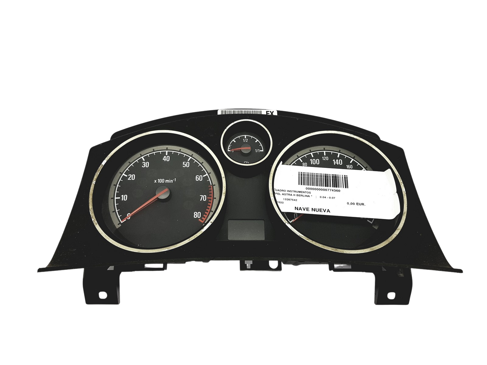 Tacho Kombiinstrument Opel Astra H Zafira B 13267542FX 58802 main product photo