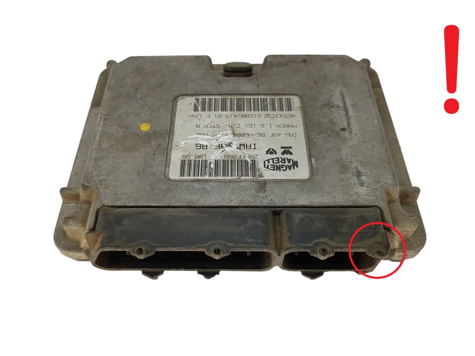 Steuergerät Fiat IAW49F.B6 46543132 61600.419.01 Magneti Marelli main product photo