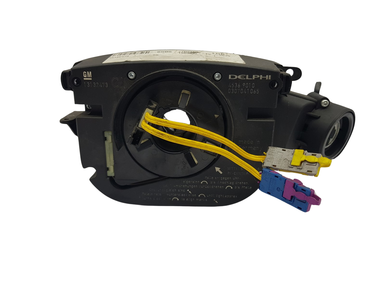 Wickelfeder Rückstellring Airbag Opel Vectra C Signum 13132473 45369010 main product photo