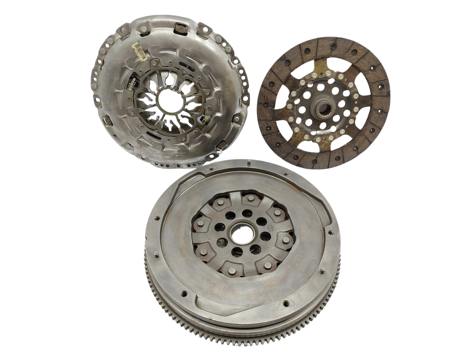 Zweimassenrad + Kupplung 7701478942 LUK 7701476589 2.0DCI Renault main product photo