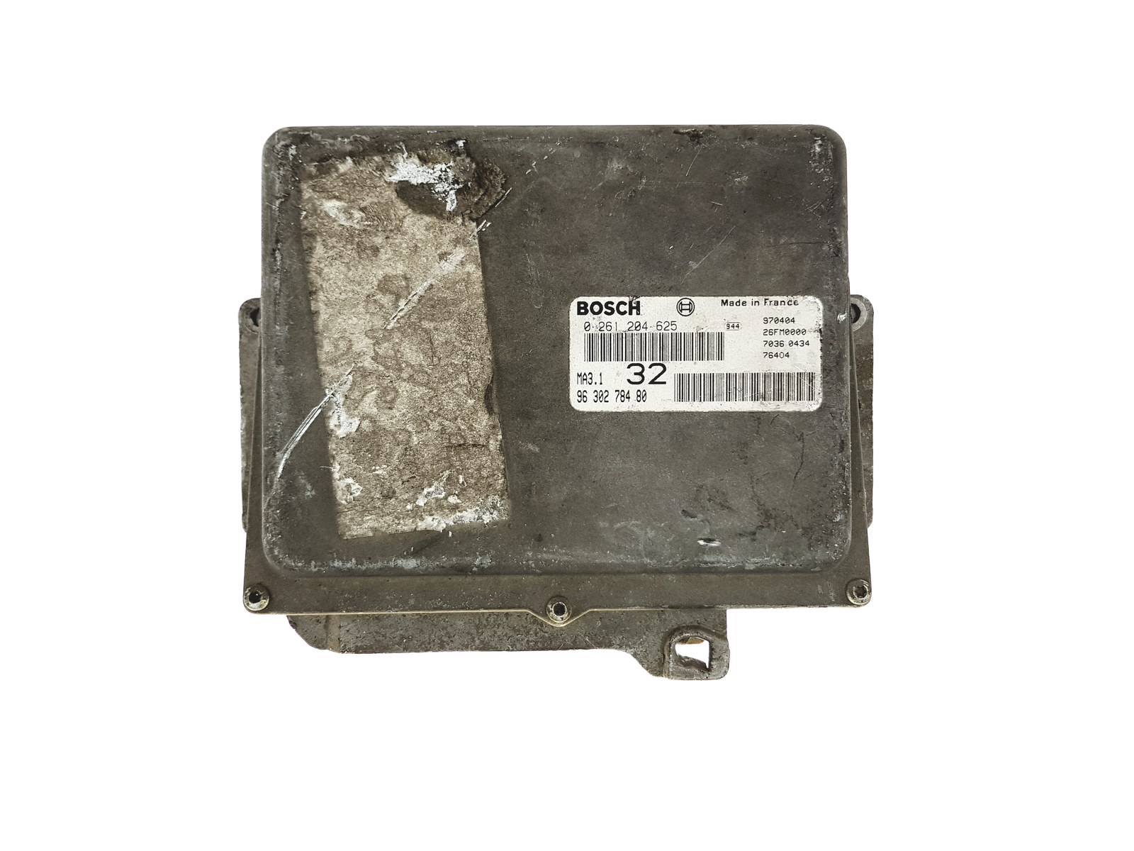 Steuergerät 0261204625 9630278480 26FM0000 MA3.1 PSA Bosch 24925 main product photo