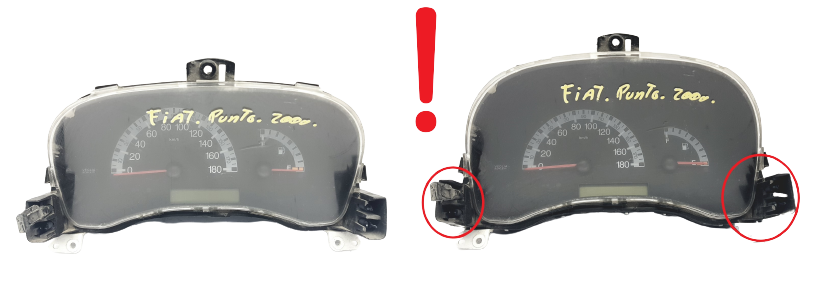 Tacho Kombiinstrument Fiat Punto 60.6307.002.H 606307002H 54240 main product photo