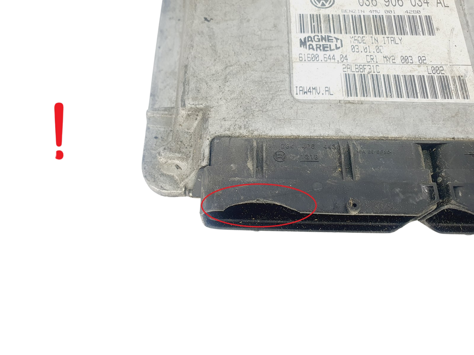 Steuergerät Seat VW 036906034AL IAW4MV.AL Magneti Marelli 47305 main product photo