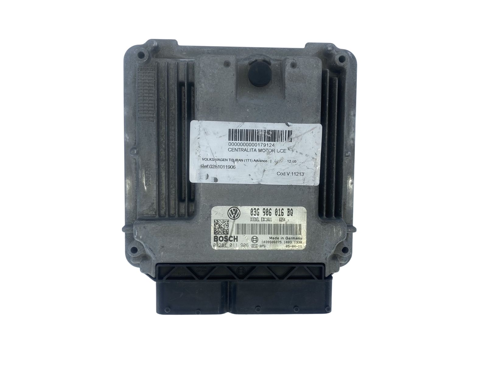 Steuergerät VW 03G906016BQ 0281011906 Bosch 51596 main product photo