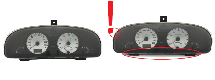 Tacho Kombiinstrument Citroen Xsara 9639709080 B01 Sagem 57935 main product photo