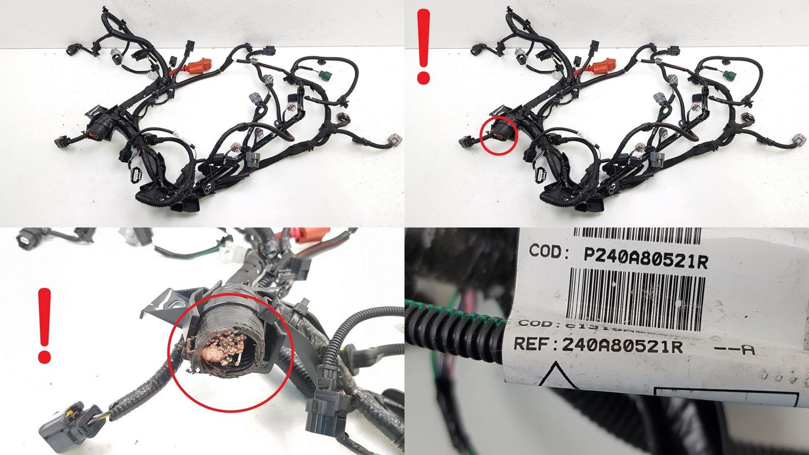 Kabelbaum Motor Motorinstallation 240A80521R 1.0 TCe H4DE470 Renault Dacia 0km main product photo