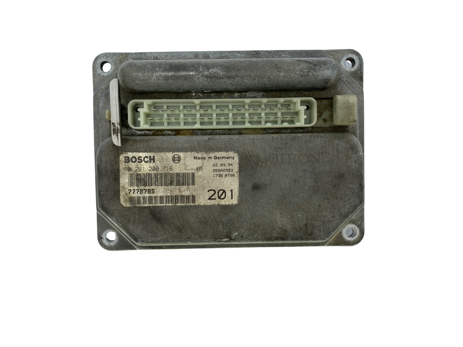 Steuergerät 0261200716 7778785 Fiat Lancia Bosch 52663 main product photo