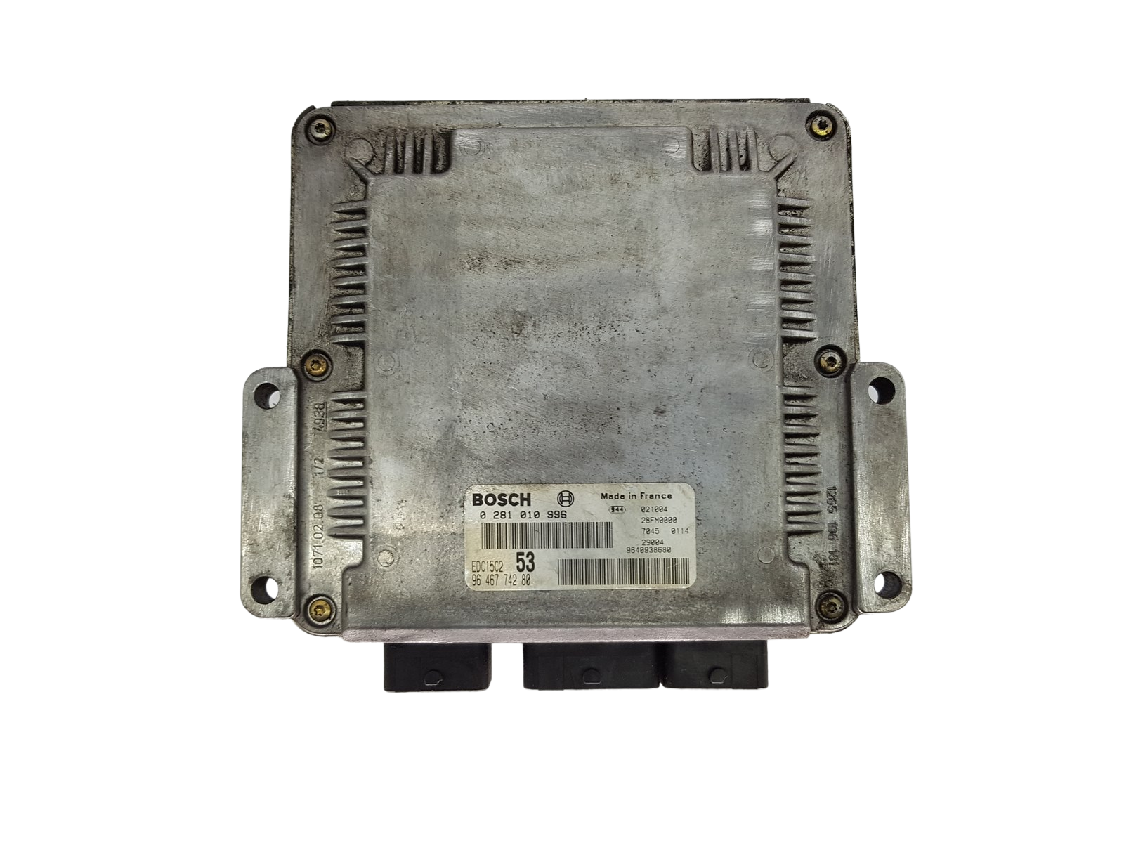 Steuergerät 9646774280 0281010996 28FM0000 PSA Bosch 17116 main product photo