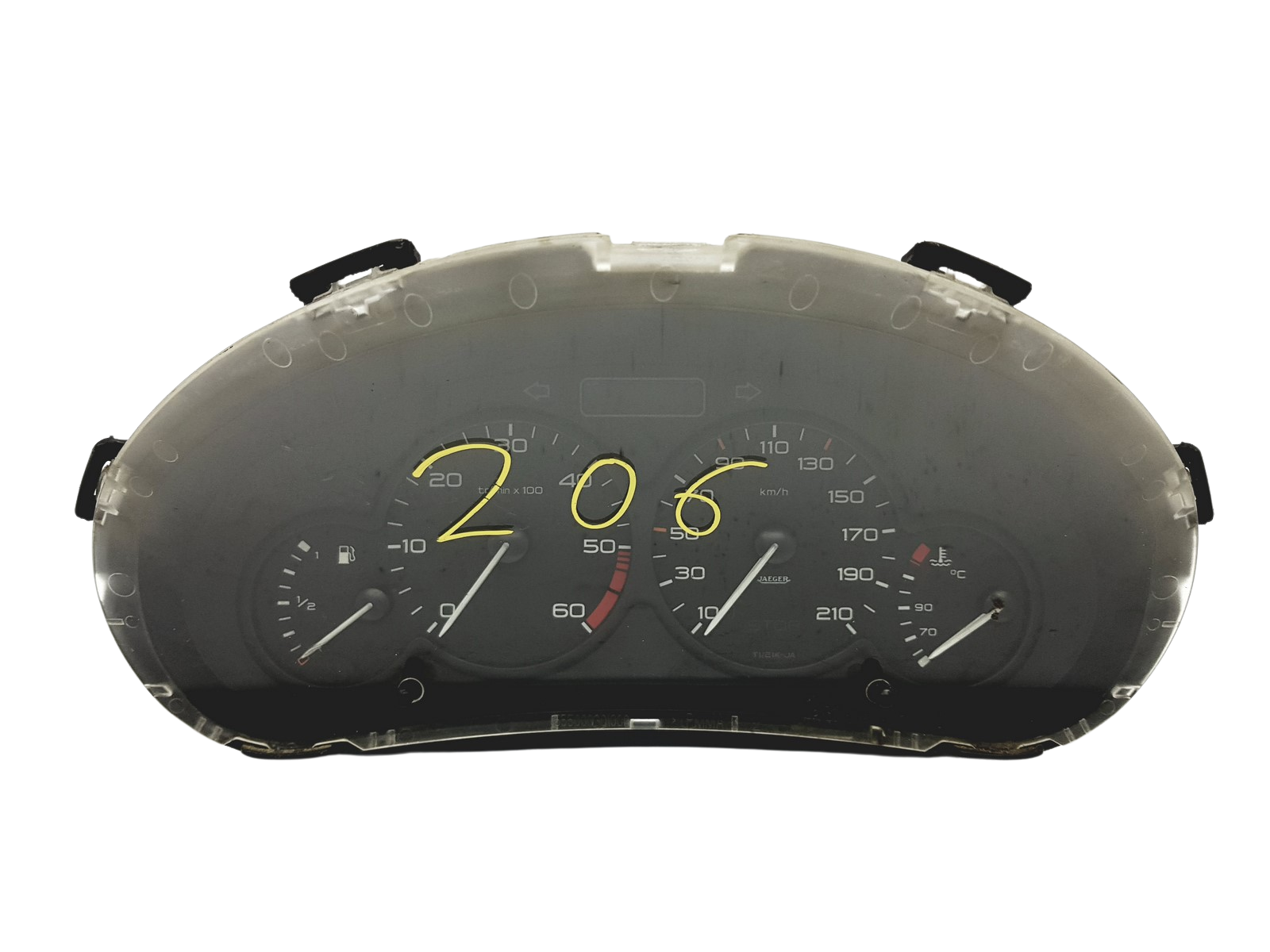 Tacho Kombiinstrument Peugeot 206 9645096080 000640102 53850 main product photo